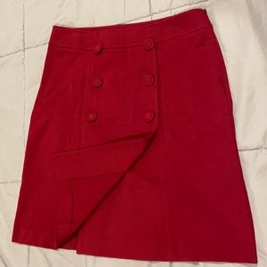 Peacock button from skirt